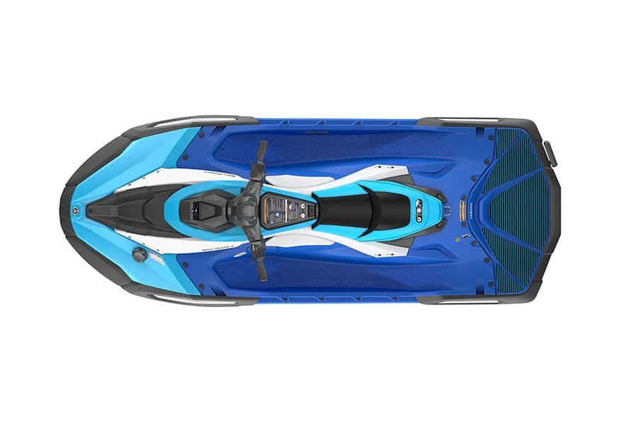 2026 Yamaha JetBlaster DLX 2 UP Azure Blue/White