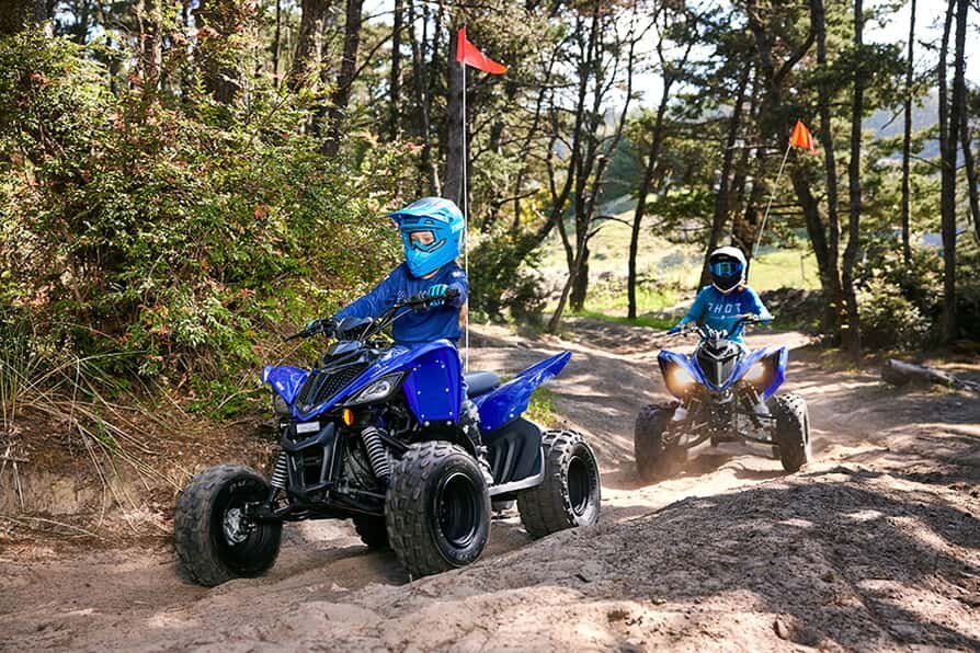 2026 Yamaha Raptor 110 Acid Green | Rae's Trailer & Sports Center