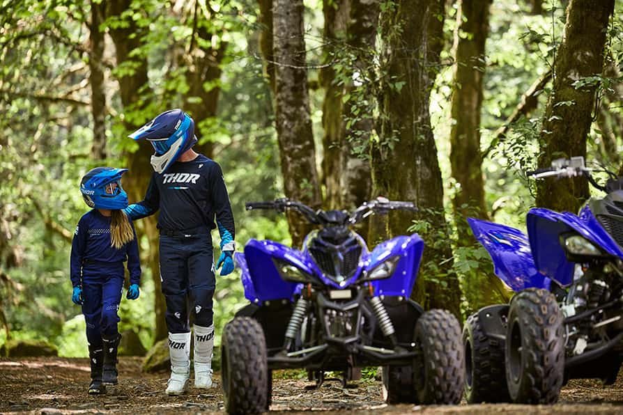 2026 Yamaha Raptor 110 Team Yamaha Blue