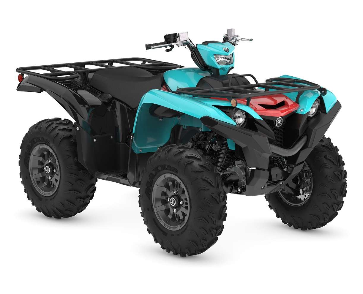 2027 Yamaha Grizzly EPS Raven Metallic/Mint