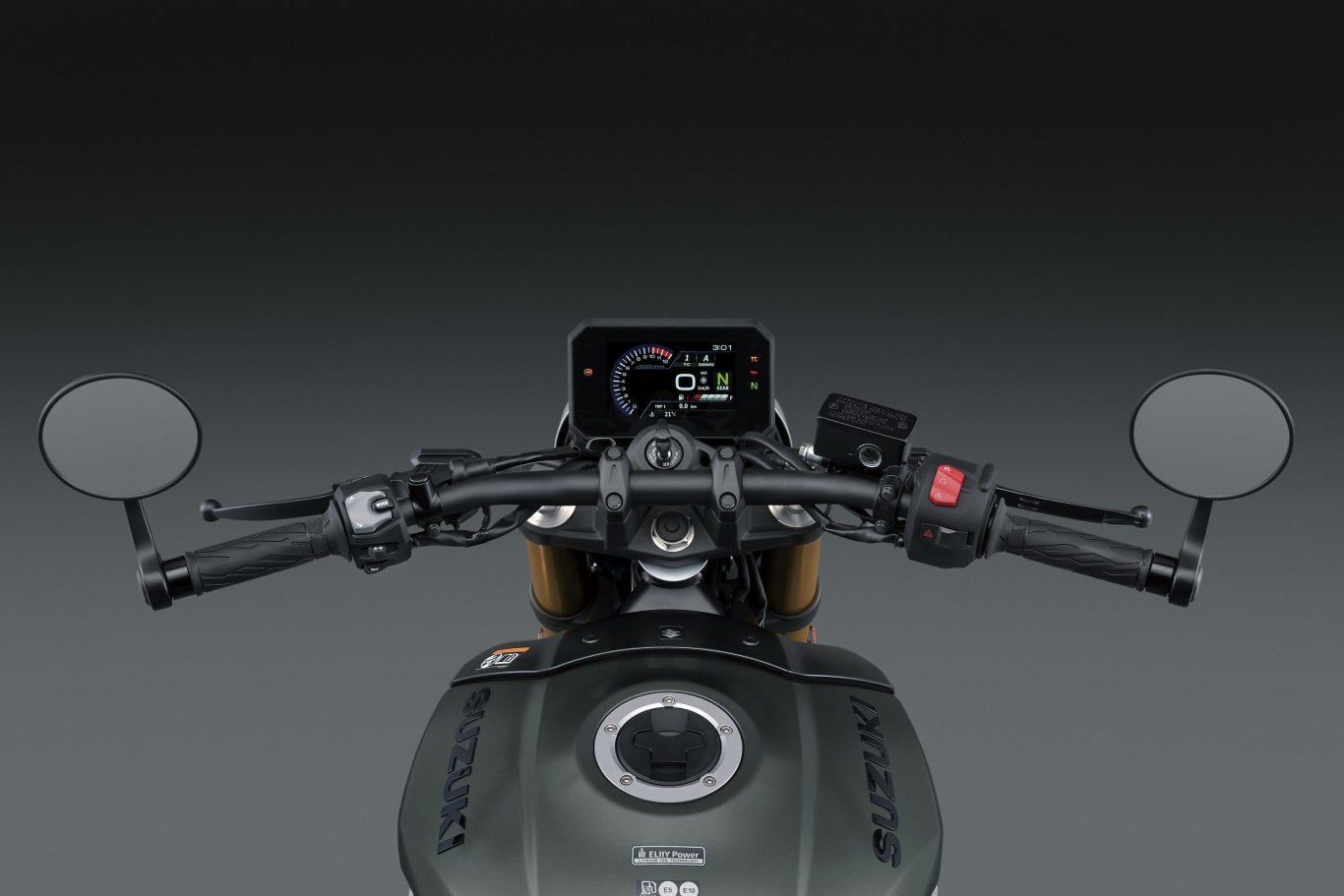 2026 Suzuki GSX 8TT Glass Sparkle Black (YVB)