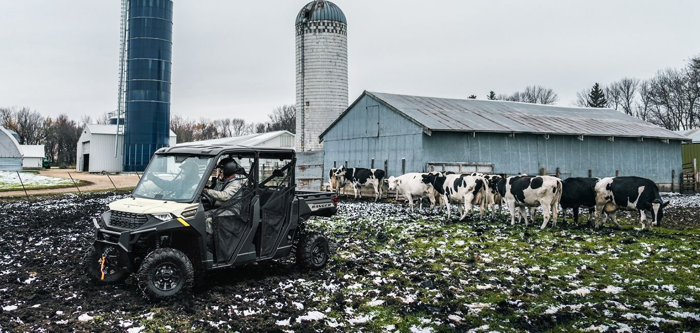 2025 Polaris® RANGER 1000 BASE 6 Seat Sage Green