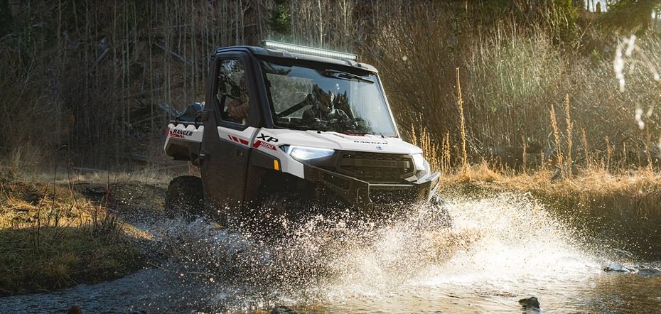 2025 Polaris® RANGER XP 1000 NorthStar Trail Boss Edition 6 Seat White Crystal