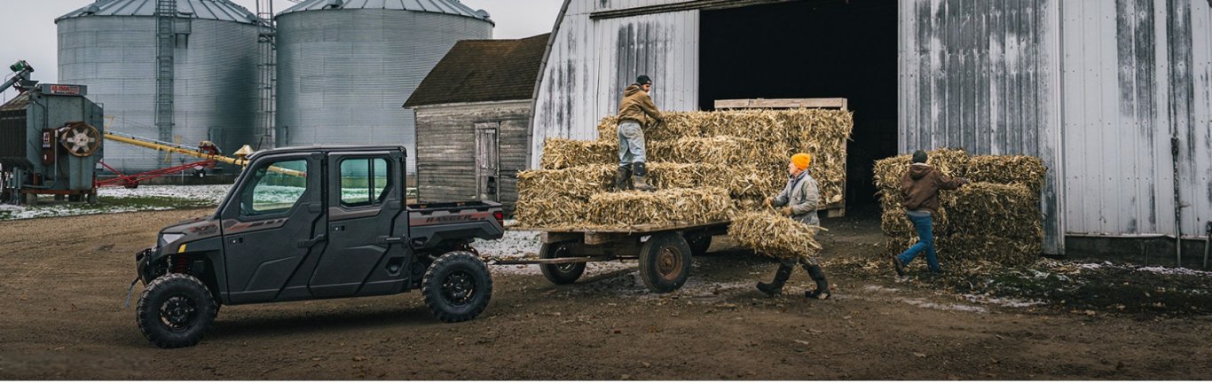 2026 Polaris® RANGER CREW XP 1000 NorthStar Trail Boss Edition 6 Seat Heavy Metal