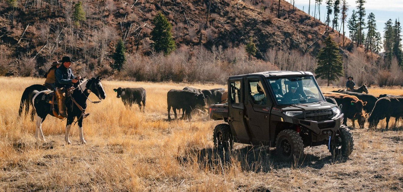 2026 Polaris® RANGER CREW XP 1000 NorthStar Trail Boss Edition 6 Seat Heavy Metal