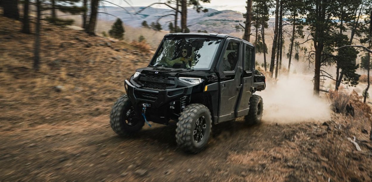 2026 Polaris® RANGER CREW XP 1000 Texas Edition Black Crystal