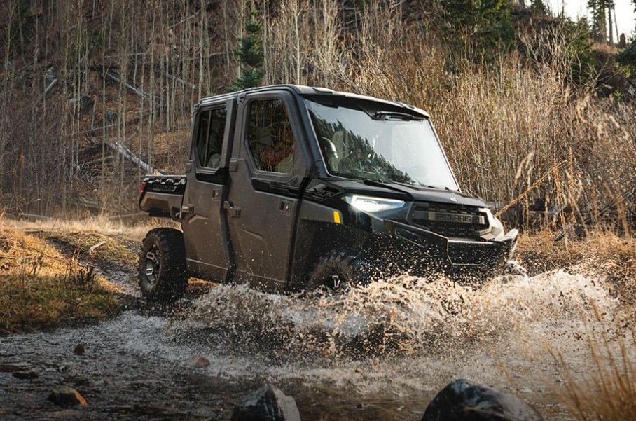 2026 Polaris® RANGER CREW XP 1000 Texas Edition Black Crystal