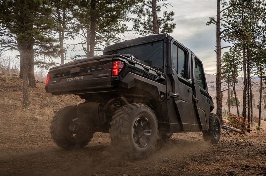 2026 Polaris® RANGER CREW XP 1000 Texas Edition Black Crystal