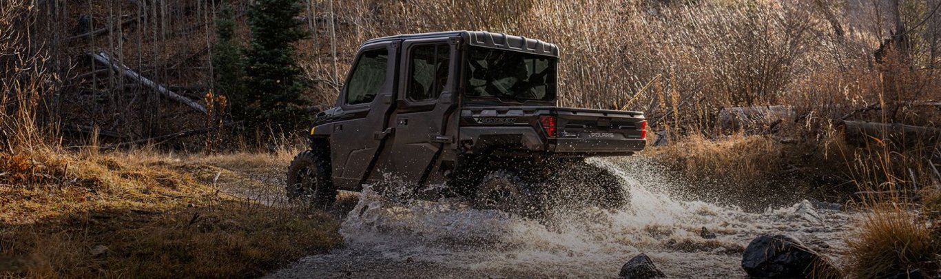 2026 Polaris® RANGER CREW XP 1000 Texas Edition Black Crystal