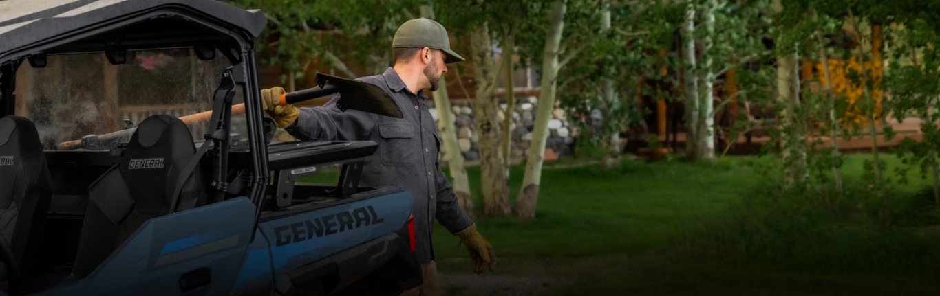 2026 Polaris® GENERAL 1000 Premium Zenith Blue