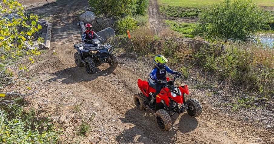 2026 Polaris® Outlaw 110 EFI Lime Squeeze