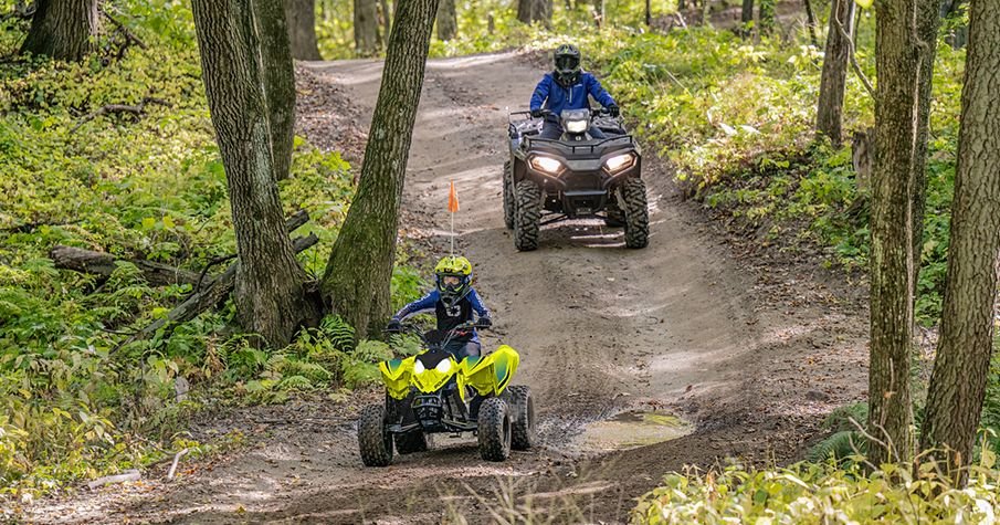 2026 Polaris® Outlaw 110 EFI Lime Squeeze