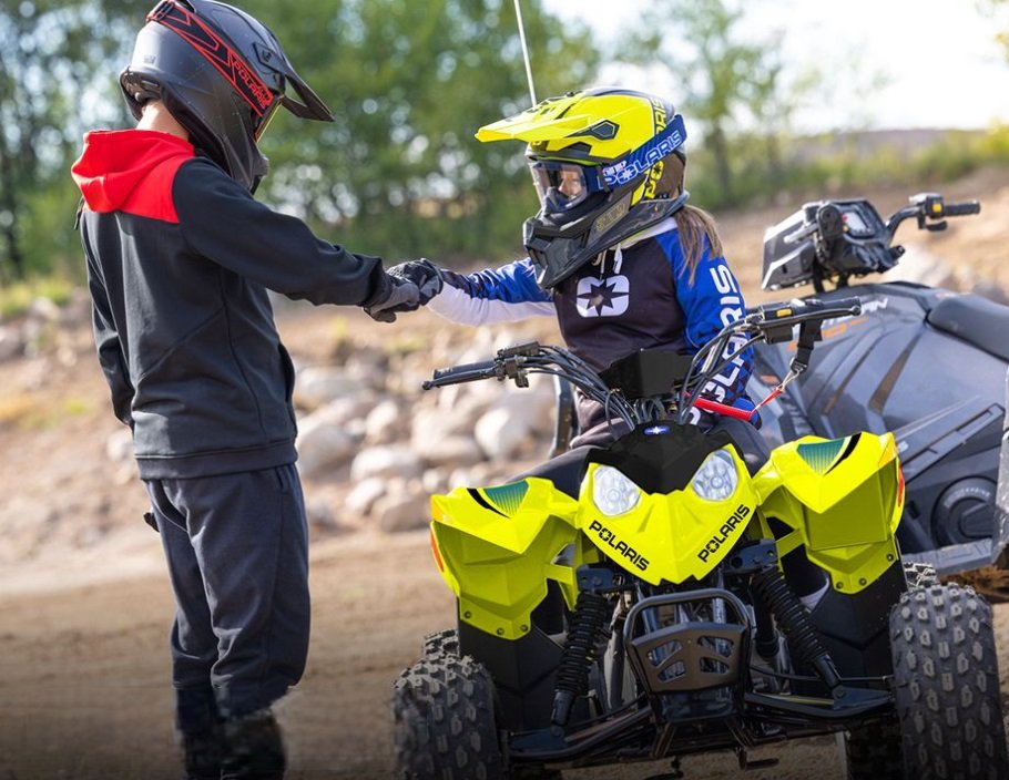 2026 Polaris® Outlaw 110 EFI Lime Squeeze