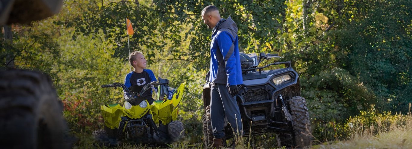 2026 Polaris® Outlaw 110 EFI Lime Squeeze