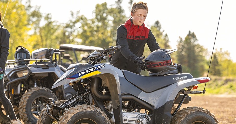 2026 Polaris® Phoenix 200 Storm Gray