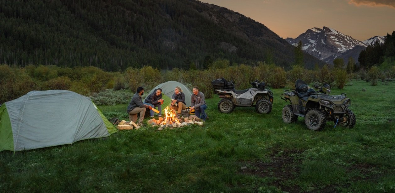 2026 Polaris® SPORTSMAN Touring 570 Premium Treeline Green Metallic