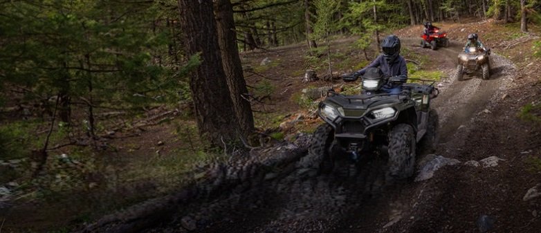 2026 Polaris® SPORTSMAN Touring 570 Premium Treeline Green Metallic