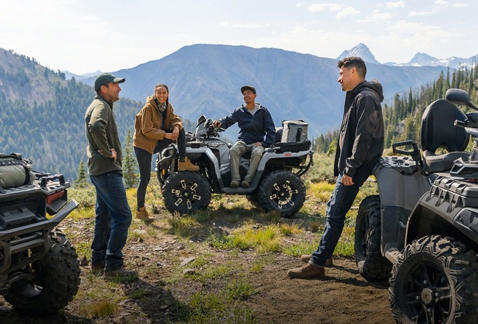 2026 Polaris® SPORTSMAN Touring XP 1000 Trail Heavy Metal