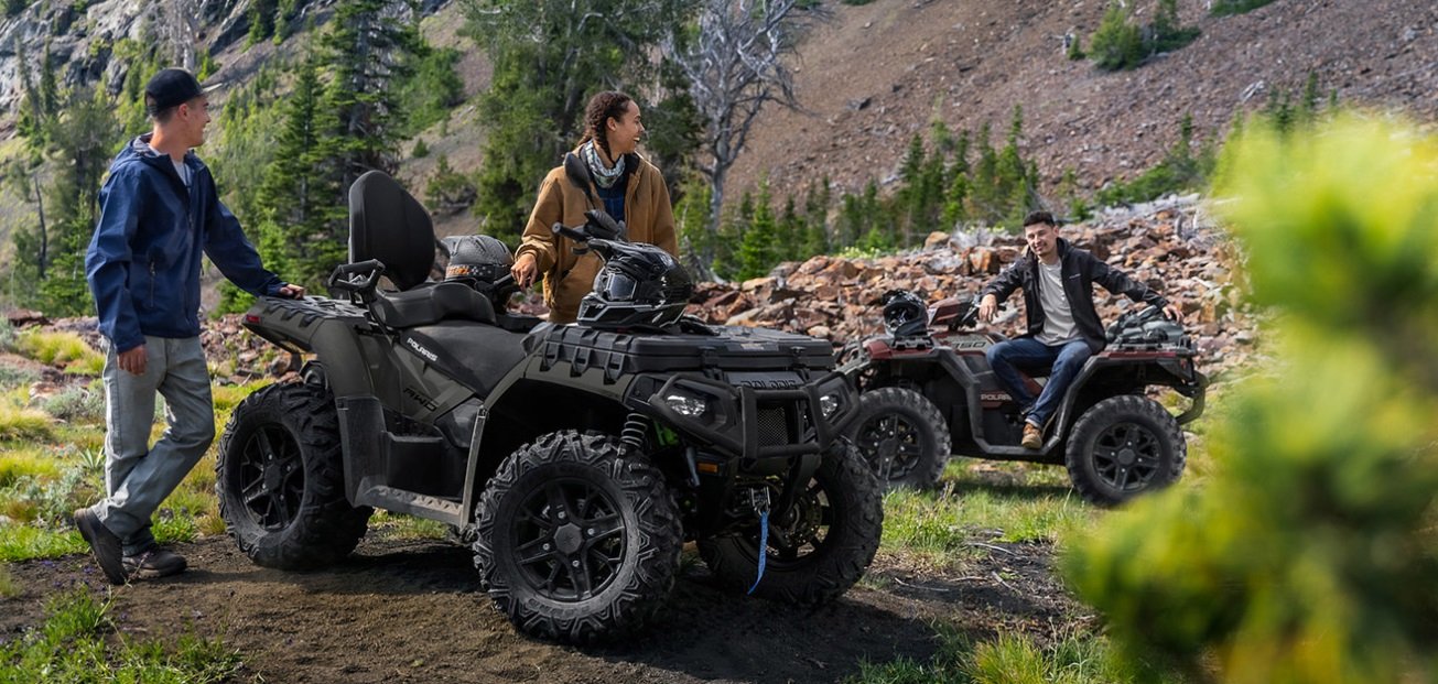 2026 Polaris® SPORTSMAN Touring XP 1000 Trail Heavy Metal
