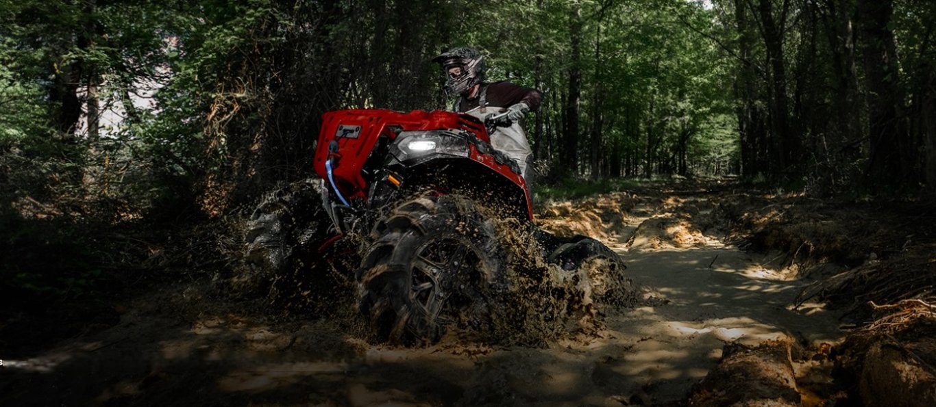 2026 Polaris® SPORTSMAN XP 1000 Mud Edition Indy Red Pearl