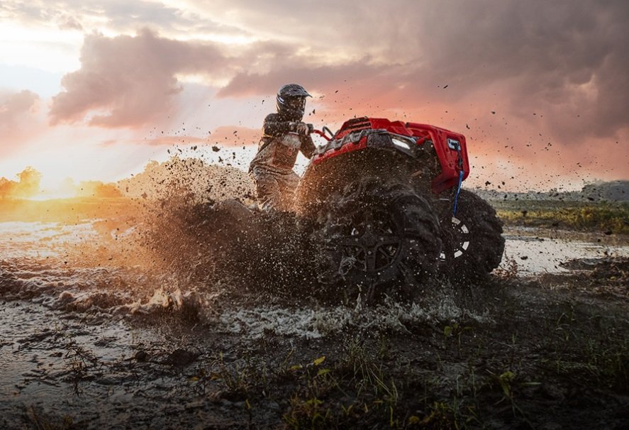 2026 Polaris® SPORTSMAN XP 1000 Mud Edition Indy Red Pearl