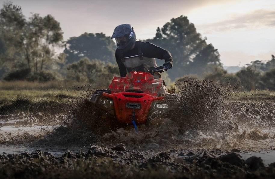 2026 Polaris® SPORTSMAN XP 1000 Mud Edition Indy Red Pearl