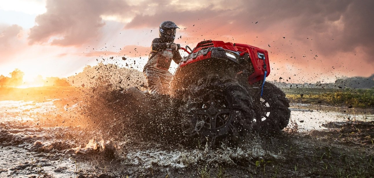 2026 Polaris® SPORTSMAN XP 1000 Mud Edition Indy Red Pearl