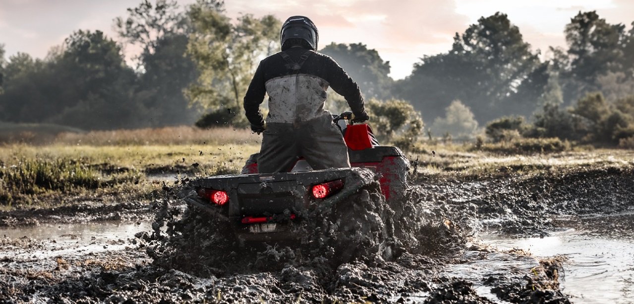 2026 Polaris® SPORTSMAN XP 1000 Mud Edition Indy Red Pearl