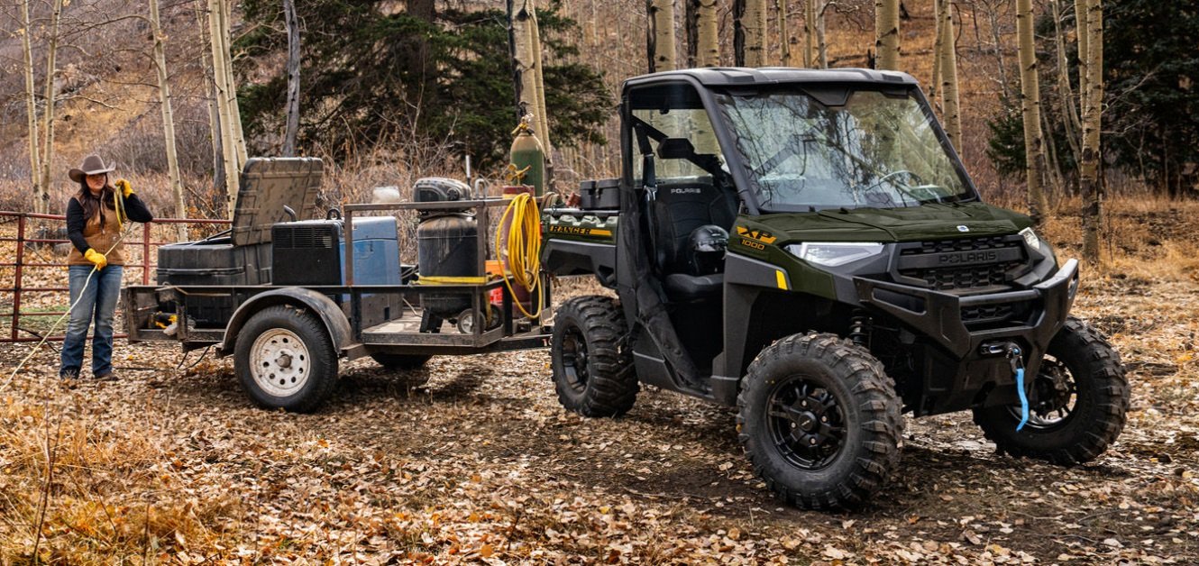 2027 Polaris® RANGER CREW XP 1000 PREMIUM 6 Seat Havasu Red Pearl