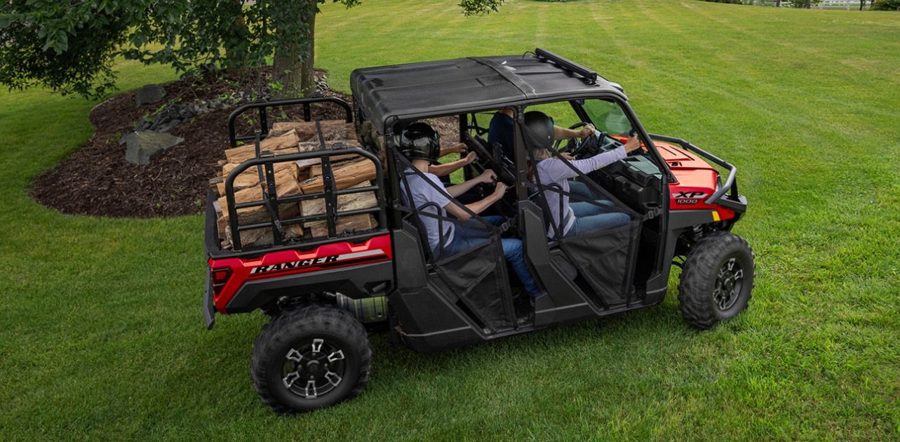 2027 Polaris® RANGER CREW XP 1000 PREMIUM 6 Seat Havasu Red Pearl