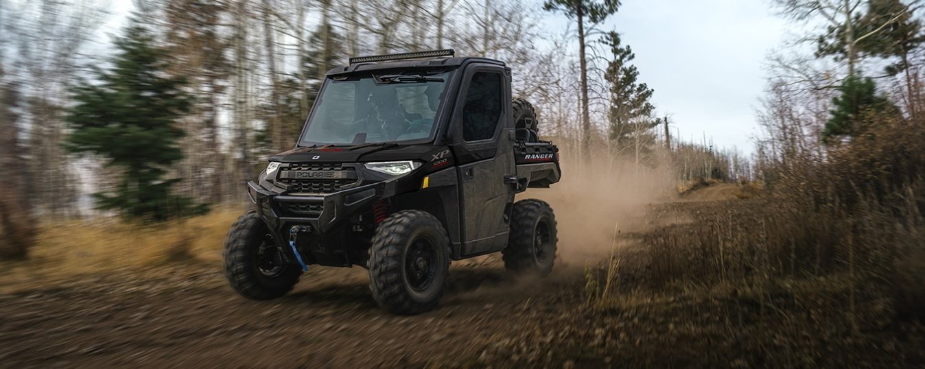 2027 Polaris® RANGER CREW XP 1000 NorthStar Trail Boss Edition 6 Seat Onyx Black