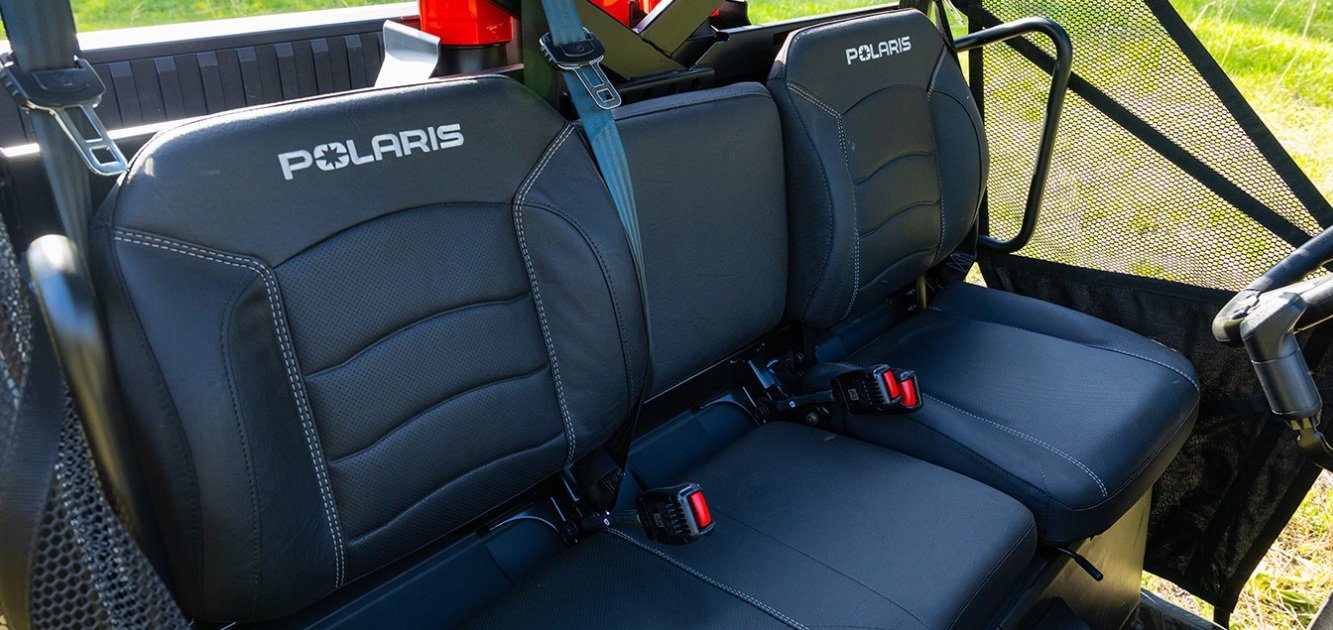 2027 Polaris® RANGER XP 1000 Mud Edition 3 Seat Onyx Black with Red Accent