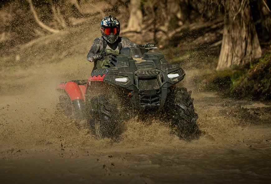2027 Polaris® SPORTSMAN 850 Mud Edition Fury Red