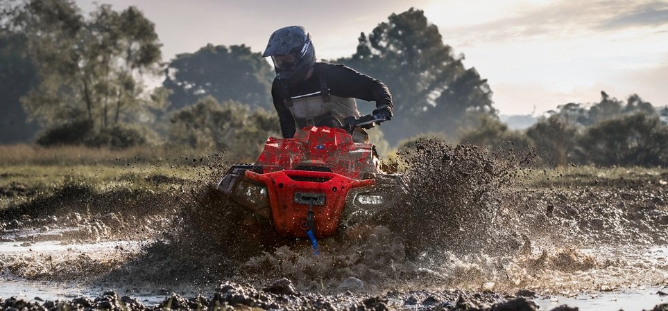 2027 Polaris® SPORTSMAN 850 Mud Edition Fury Red