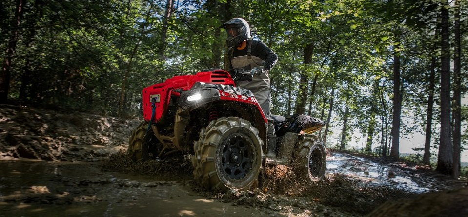 2027 Polaris® SPORTSMAN 850 Mud Edition Fury Red