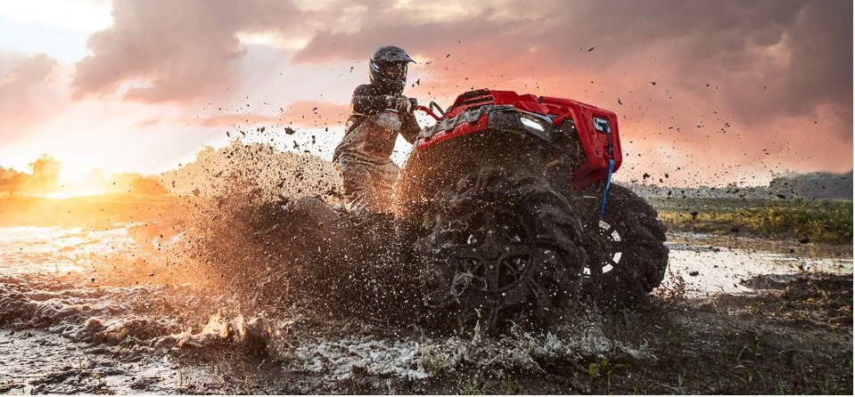 2027 Polaris® SPORTSMAN 850 Mud Edition Fury Red