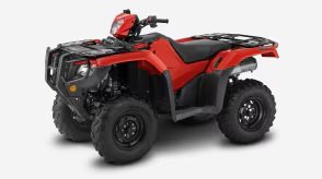 2026 Honda Rubicon 520 DCT IRS EPS Automatic Hero Red