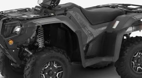 2026 Honda Rubicon 520 DCT Deluxe Automatic Mat Timberwolf Grey Metallic