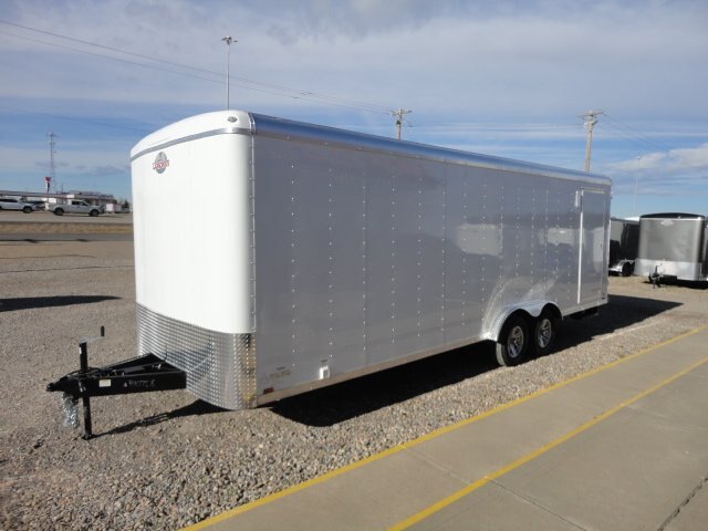 2023 CARGO MATE SILVER CROWN EDITION 8 X 24 OFFICE TRAILER #490509