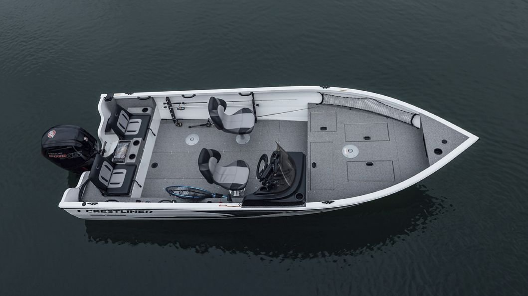 Crestliner 1850 Kodiak Fire Red exterior