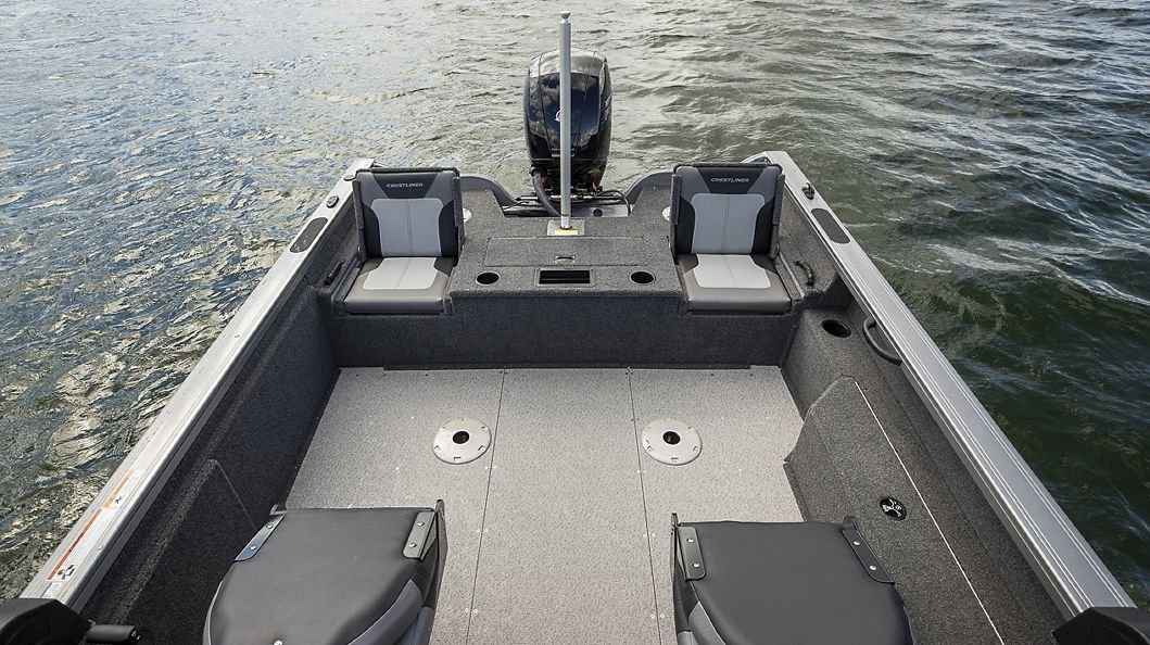 Crestliner 1750 FISH HAWK Black exterior