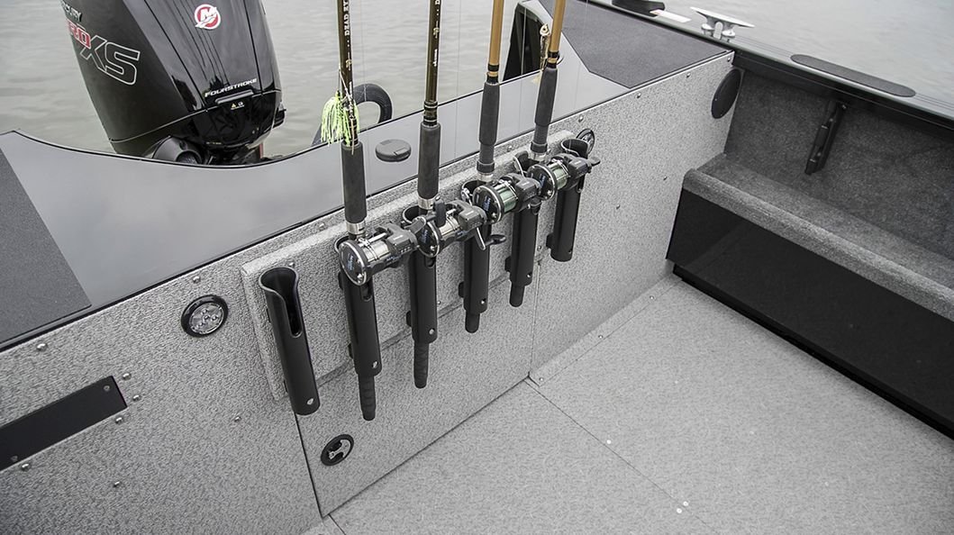 Crestliner 2050 COMMANDER ELITE Black base Silver accent