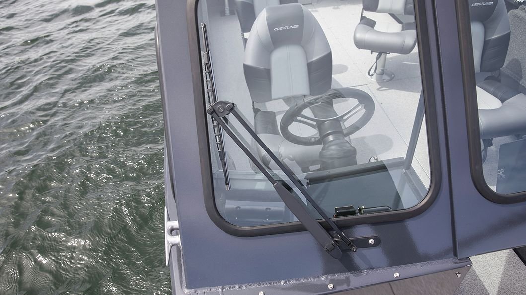 Crestliner 2050 COMMANDER ELITE Black base Silver accent
