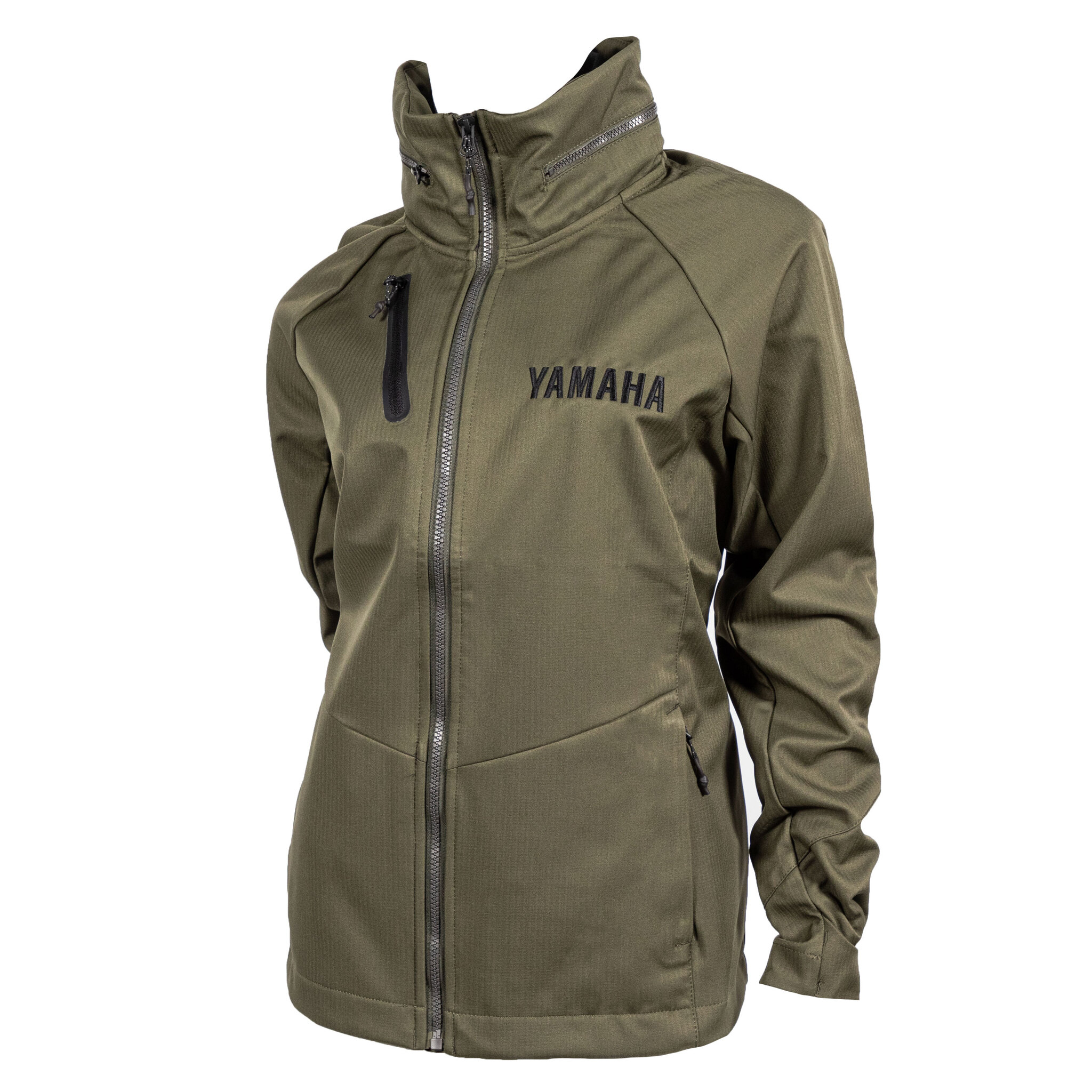 Women's Yamaha Essential Softshell Jacket Double Extra Large green