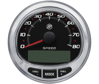 Mercury Verado 350 hp 5.44 Gearcase Warm Fusion White