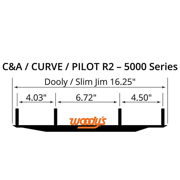 WOODY'S C&A SKI SLIM JIM 6" (SC6 5000)