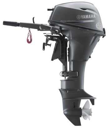 Yamaha F9.9LEHB 20 Shaft, Electric Start, Tiller Handle