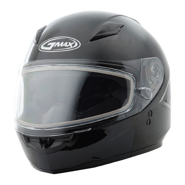 GMAX GM49Y SOLID YOUTH FULL FACE HELMET Double Youth Large Black