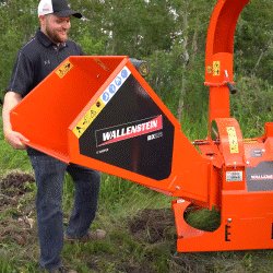 Wallenstein BX102R Dual Hydraulic Roller Feed