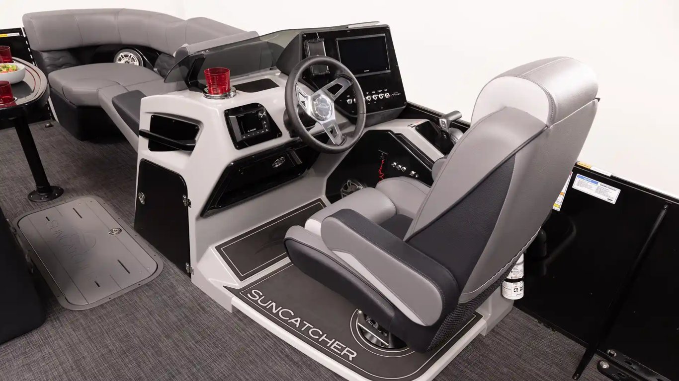 2026 SunCatcher Diamond Elite 324SL Sand Blue